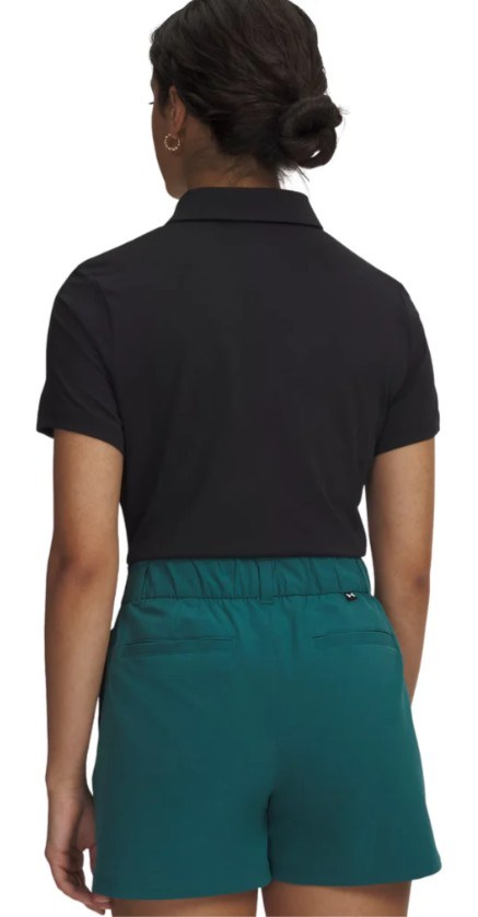 Under Armour Drive Short Sleeve Damen Poloshirt, schwarz