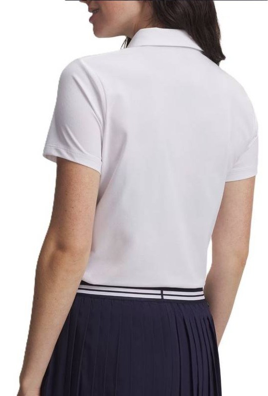 Under Armour Drive Short Sleeve Damen Poloshirt, weiss