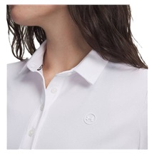 Under Armour Drive Short Sleeve Damen Poloshirt, weiss