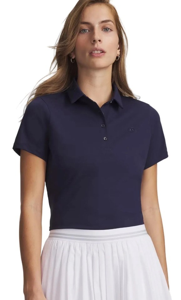 Under Armour Drive Short Sleeve Damen Poloshirt, dunkelblau