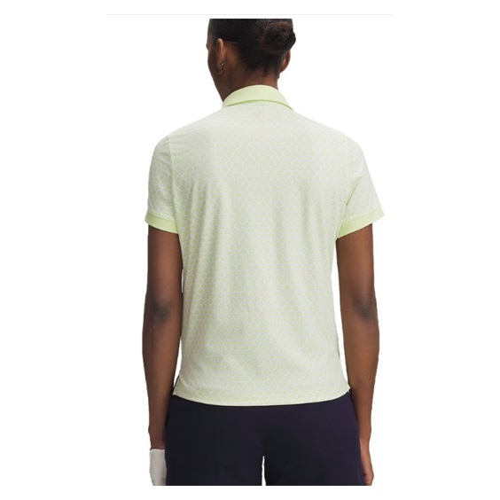 Under Armour Drive Printed Damen Poloshirt, fade green/white
