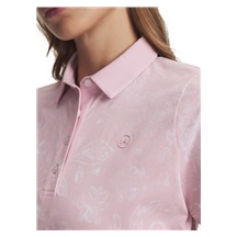 Under Armour Drive Printed Damen Poloshirt, prime pink/white
