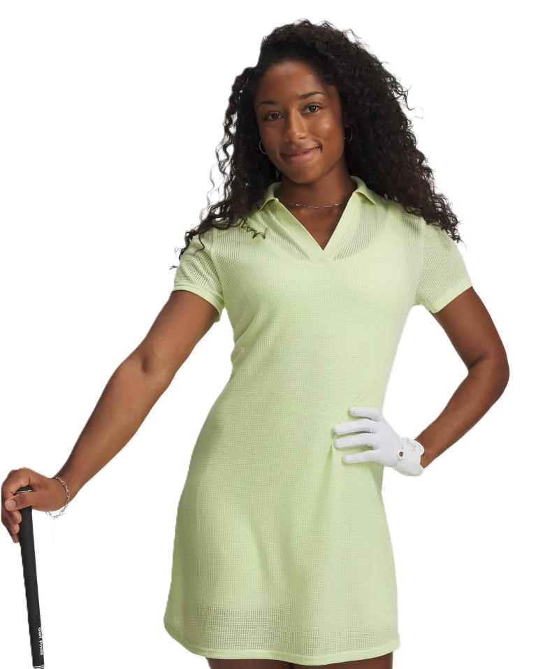 Under Armour UA Drive 2-in-1 Golfkleid, hellgrün