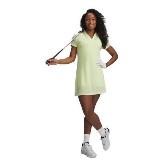 Under Armour UA Drive 2-in-1 Golfkleid, hellgrün