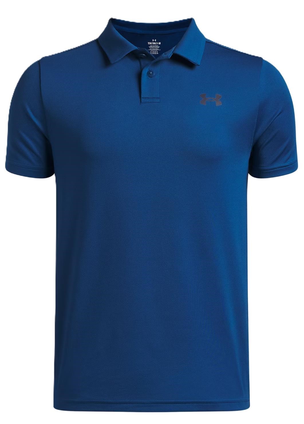 Under Armour Matchplay Kinder Poloshirt, dunkelblau