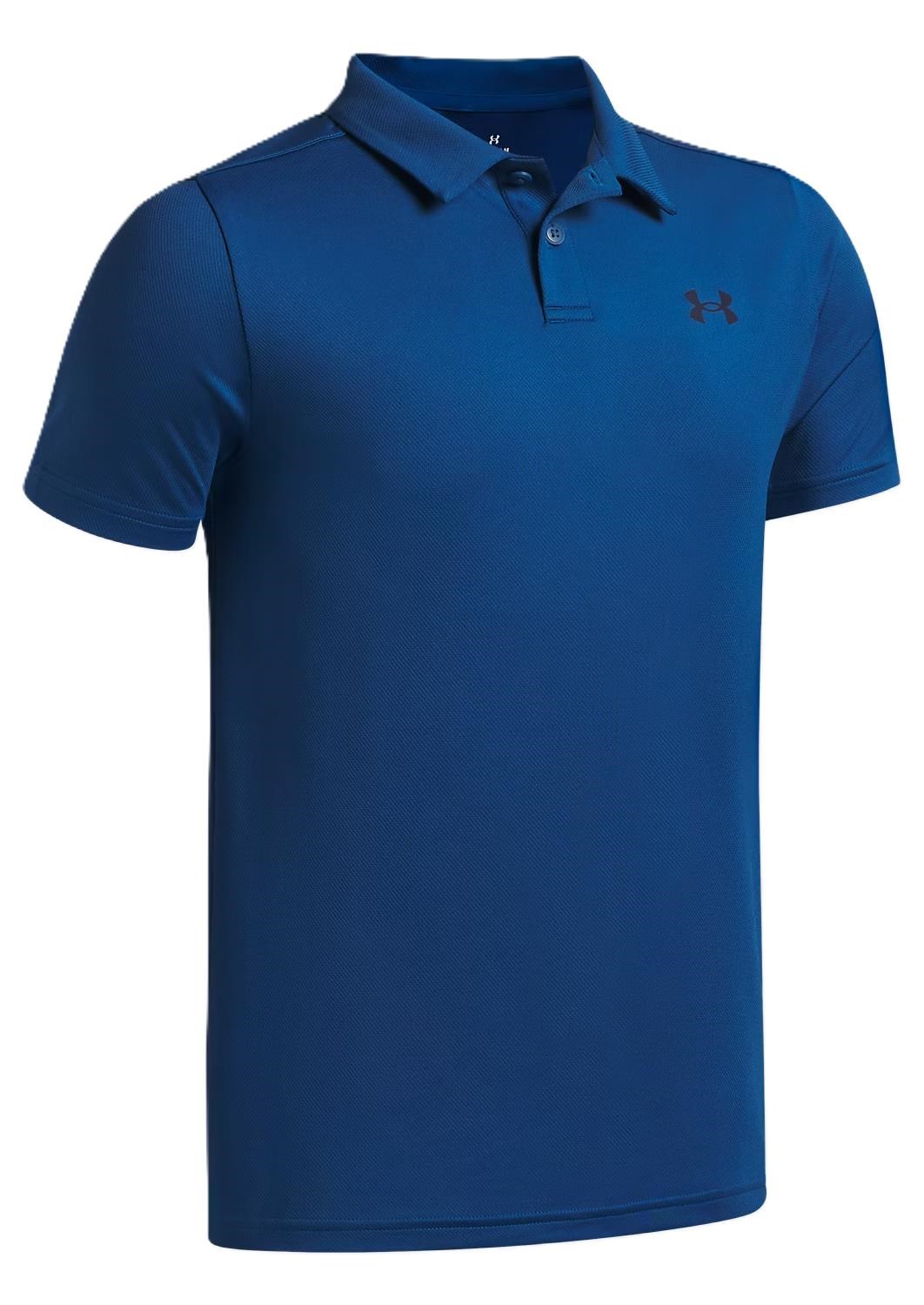 Under Armour Matchplay Kinder Poloshirt, dunkelblau