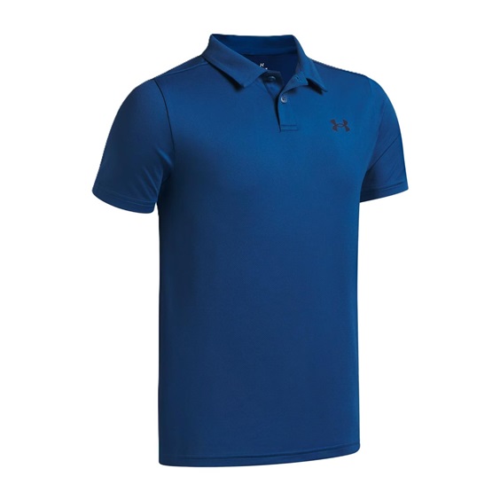 Under Armour Matchplay Kinder Poloshirt, dunkelblau