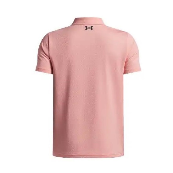 Under Armour Matchplay Kinder Poloshirt, lachsfarben