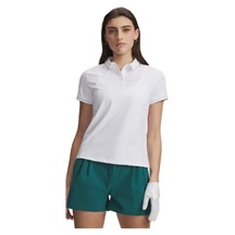 Under Armour Drive Chill Damen Poloshirt, weiss