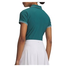 Under Armour Drive Chill Damen Poloshirt, rack green/white