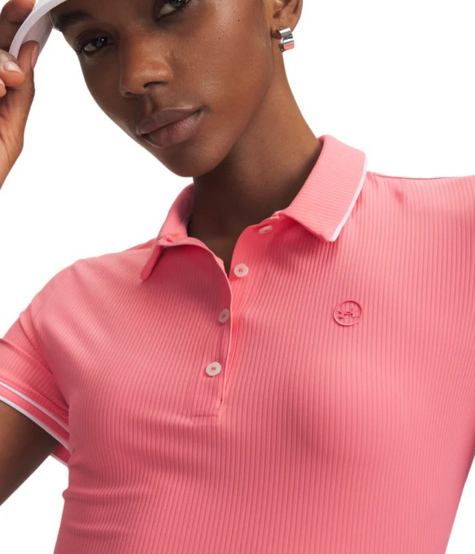 Under Armour Drive Chill Damen Poloshirt, rosa