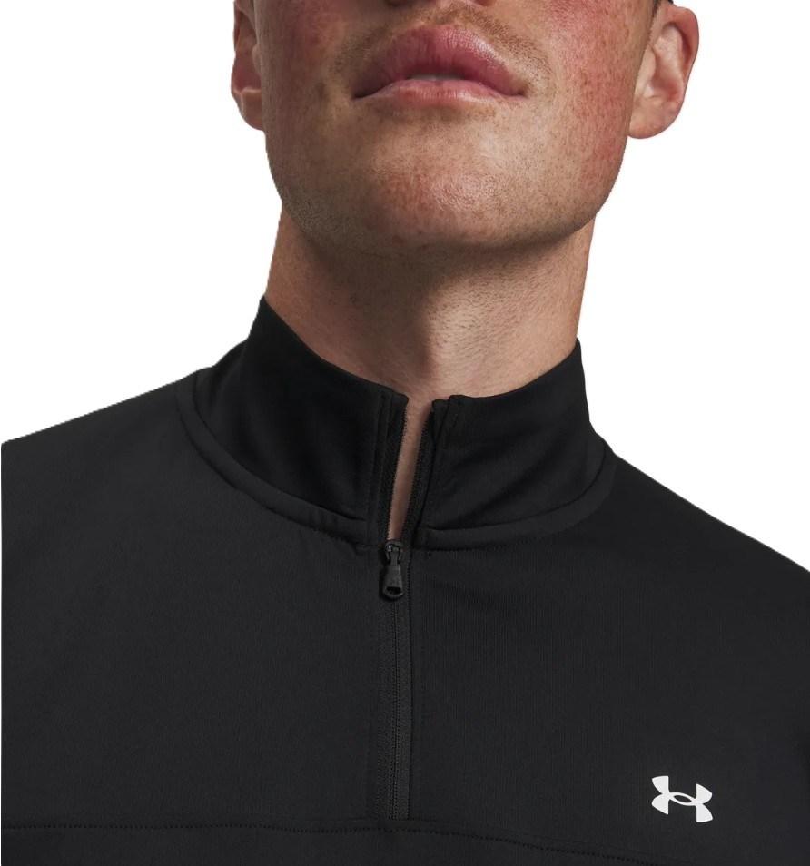 Under Armour T2G 1/4 Zip Herren Sweatshirt, schwarz