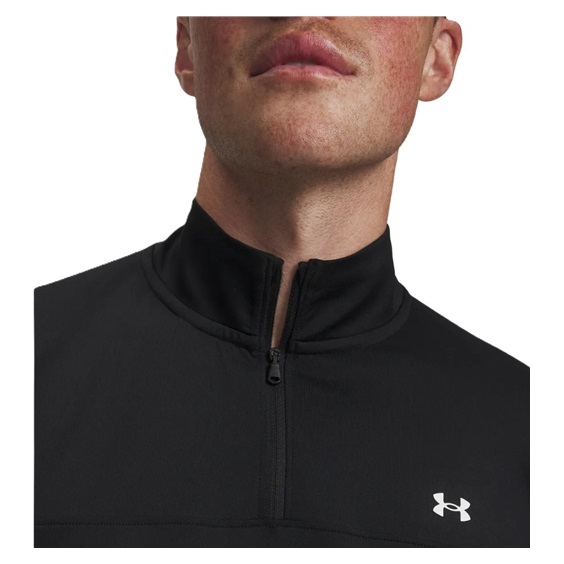 Under Armour T2G 1/4 Zip Herren Sweatshirt, schwarz