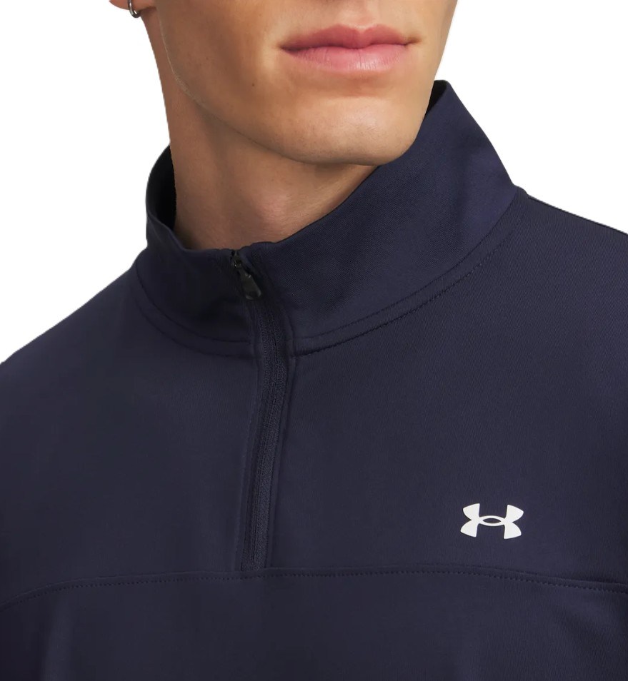 Under Armour T2G 1/4 Zip Herren Sweatshirt, dunkelblau