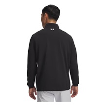 Under Armour MatchPlay 1/4 Zip Herren Sweatshirt, schwarz/weiss
