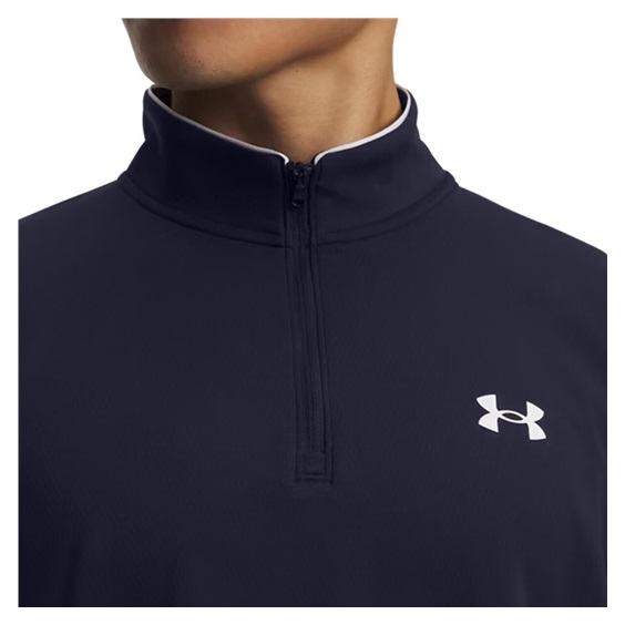 Under Armour MatchPlay 1/4 Zip Herren Sweatshirt, dunkelblau