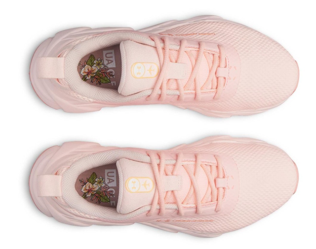 Under Armour Halo Tour Hybrid Damen Golfschuhe, beta tint/posh pink