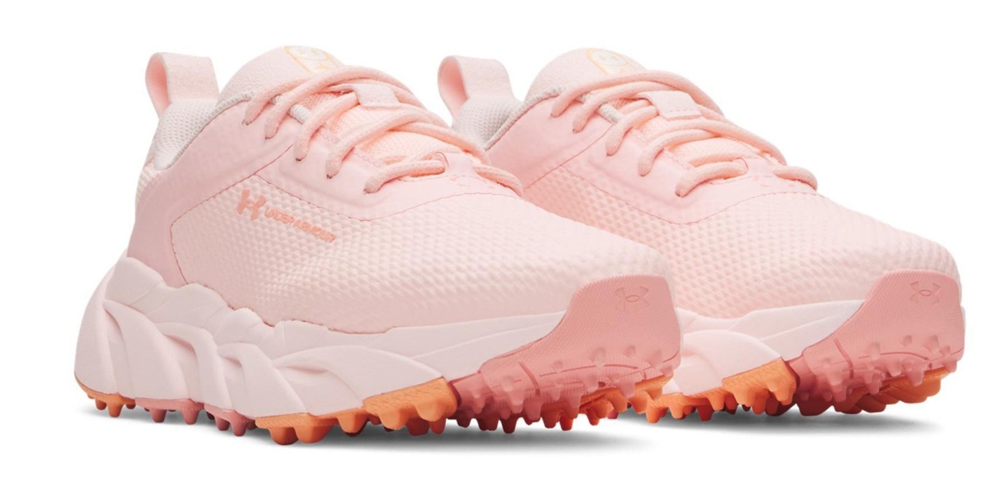 Under Armour Halo Tour Hybrid Damen Golfschuhe, beta tint/posh pink