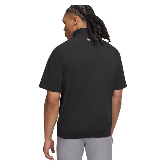 Under Armour Drive Wind SS 1/2 Zip mens jacket, black