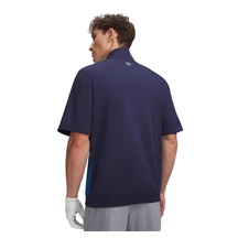 Under Armour Drive Wind SS 1/2 Zip Herrenjacke, dunkelblau/weiss