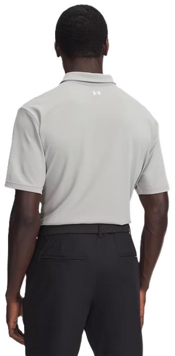 Under Armour Tee To Green Pique Herren Poloshirt, titanium/weiss