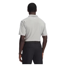 Under Armour Tee To Green Pique Herren Poloshirt, titanium/weiss