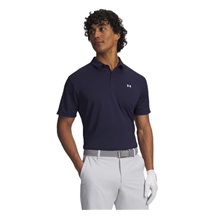 Under Armour Tee To Green Pique Herren Poloshirt, dunkelblau/weiss