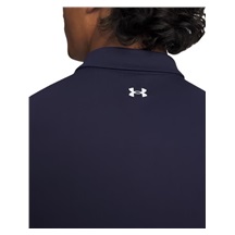 Under Armour Tee To Green Pique Herren Poloshirt, dunkelblau/weiss