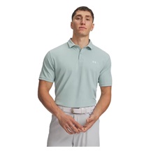 Under Armour Tee To Green Pique Herren Poloshirt, enamel blau