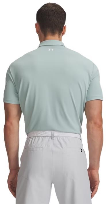 Under Armour Tee To Green Pique Herren Poloshirt, enamel blau