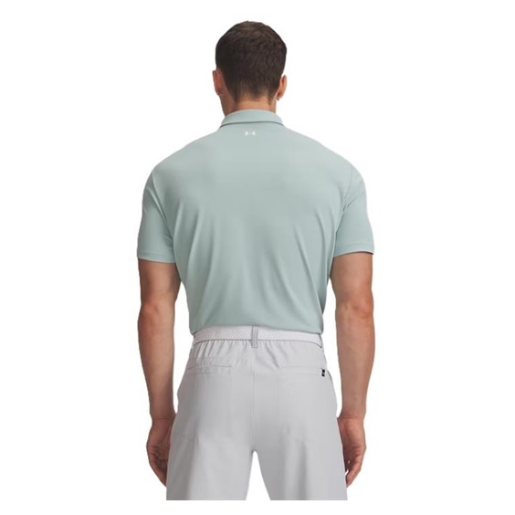Under Armour Tee To Green Pique Herren Poloshirt, enamel blau