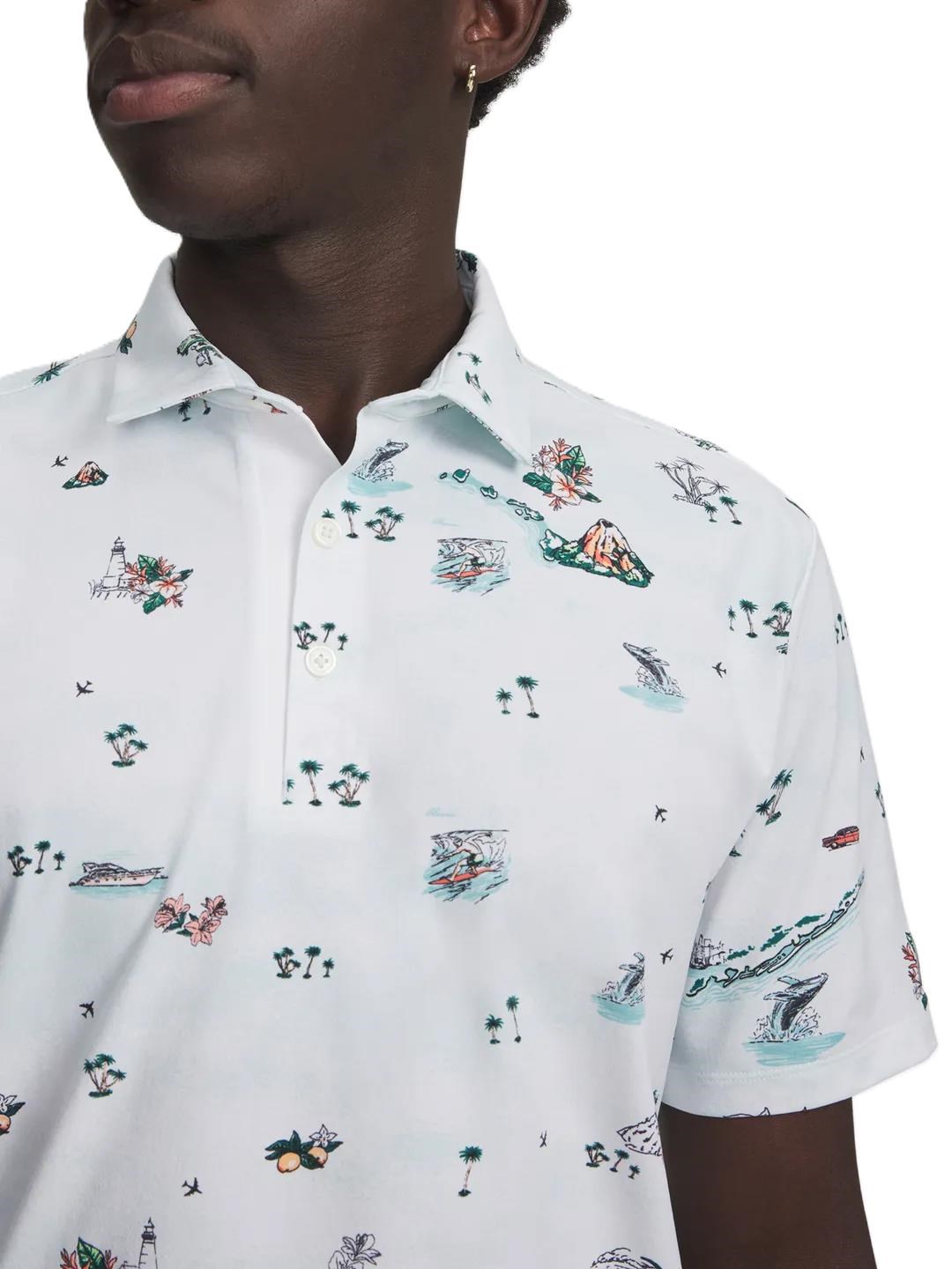 Under Armour ArmourDry Golf Trip Printed Herren Poloshirt