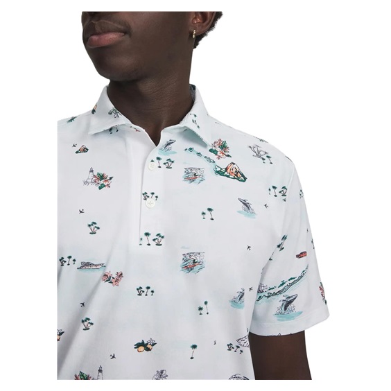 Under Armour ArmourDry Golf Trip Printed Herren Poloshirt