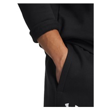 Under Armour Icon Fleece 1/4 Zip Herren Sweatshirt, schwarz
