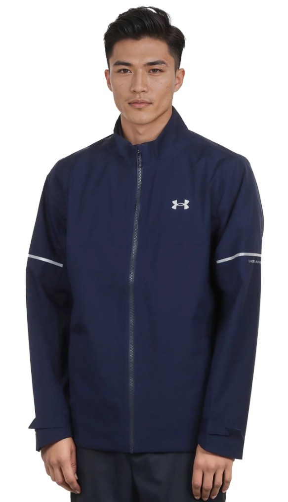 Under Armour Drive Rain Herrenjacke, midnight navy/metallic silver