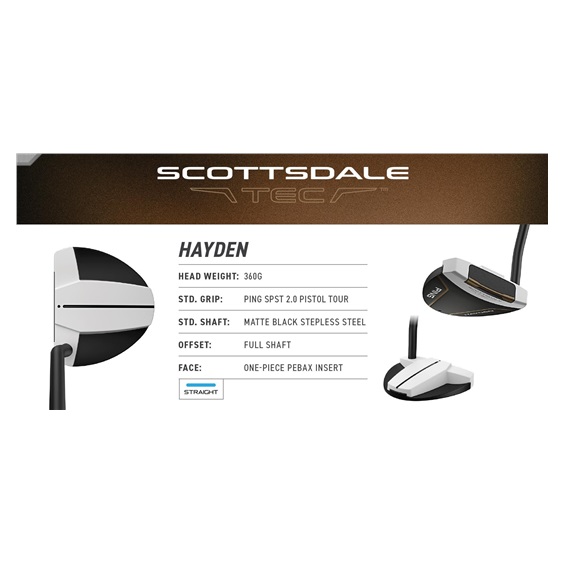 PING Scottsdale Tec Hayden Putter
