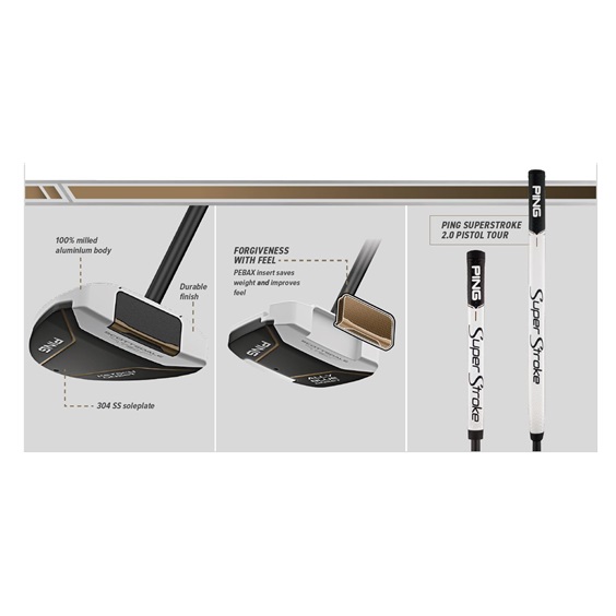 PING Scottsdale Tec Ketsch Onset Putter