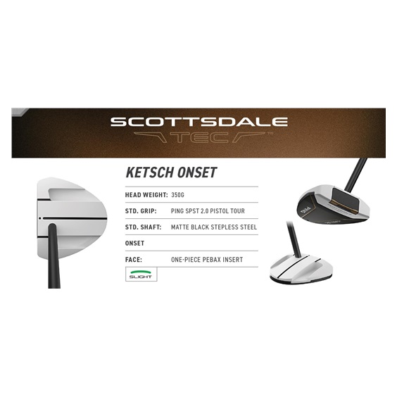 PING Scottsdale Tec Ketsch Onset Putter