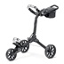 Bag Boy Nitron Auto-Open Golf Trolley, schwarz/slate
