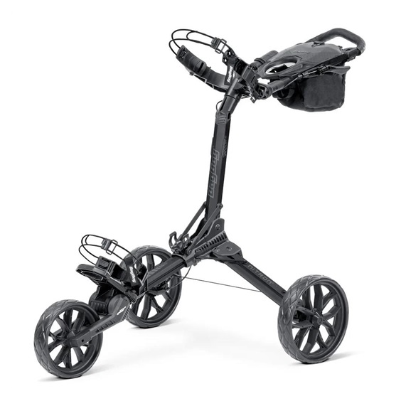 Bag Boy Nitron Auto-Open Golf Trolley, schwarz/slate