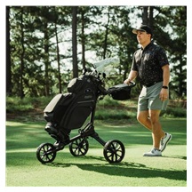 Bag Boy Nitron Auto-Open Golf Trolley, schwarz/slate