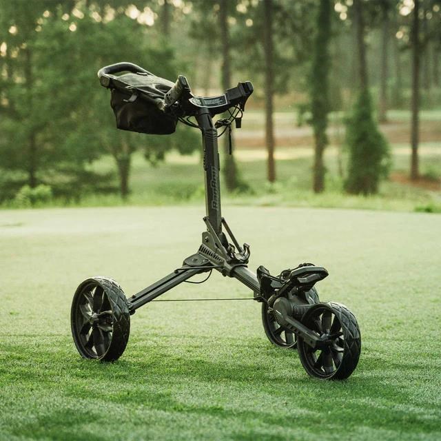 Bag Boy Nitron Auto-Open Golf Trolley, schwarz/slate