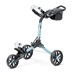 Bag Boy Nitron Auto-Open Golf Trolley, ice blau/weiss