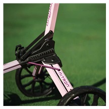 Bag Boy Nitron Auto-Open Golf Trolley, rosa/wine