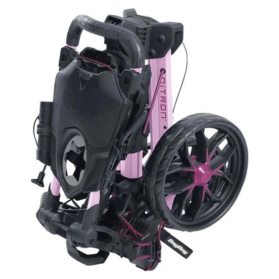 Bag Boy Nitron Auto-Open Golf Trolley, rosa/wine