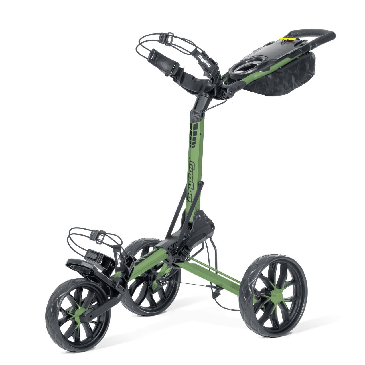BagBoy Ultra Slim Deluxe SLIMFOLD Manuell Golftrolley, grün