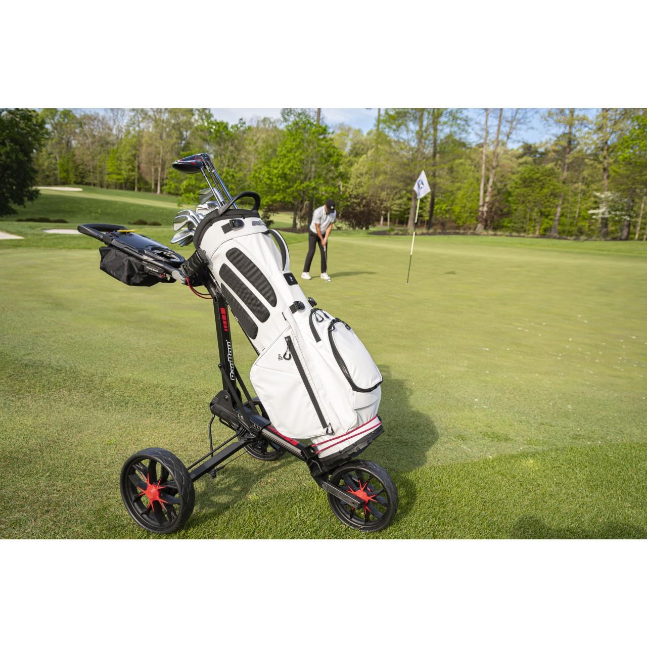 BagBoy Ultra Slim Deluxe SLIMFOLD Manuell Golftrolley, blau