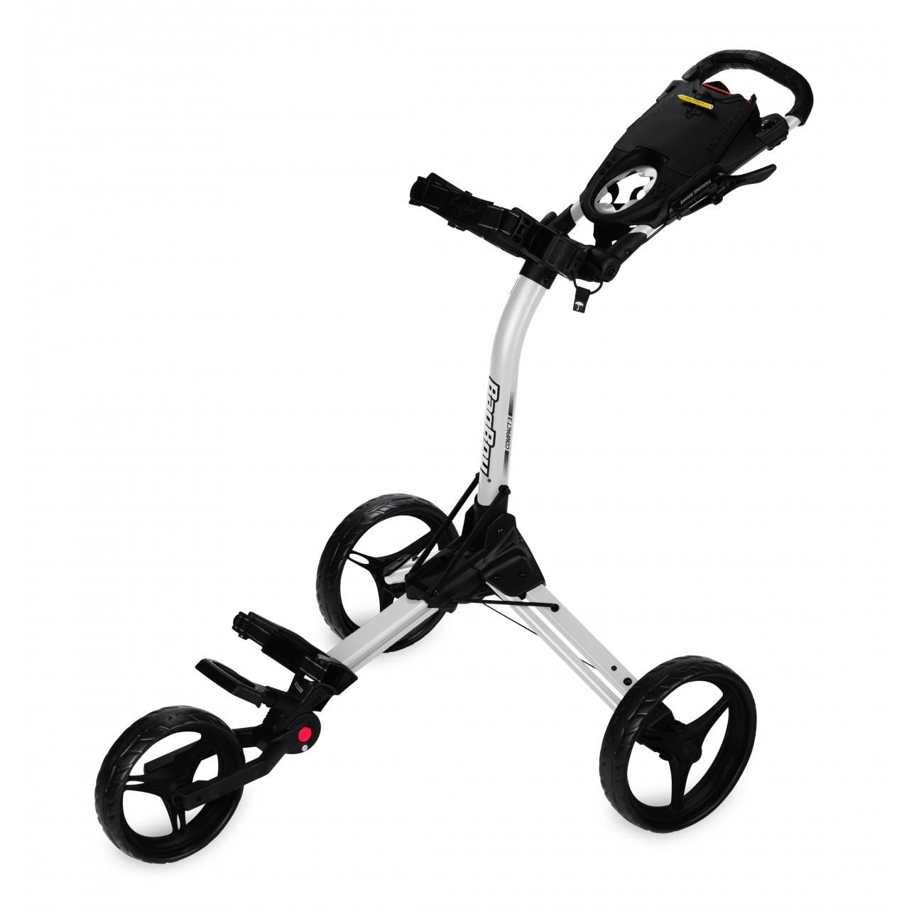 BagBoy Compact C3 Manuell Golftrolley, weiss