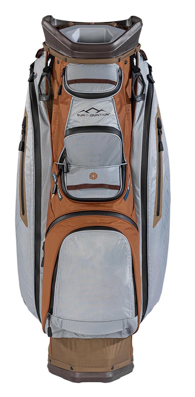 Sun Mountain H2NO C130 Cartbag, leather/shadow/otter