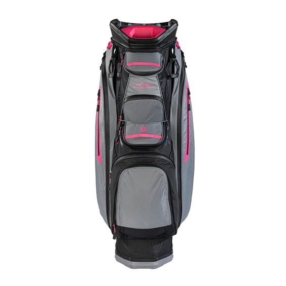 Sun Mountain H2NO C130 Cartbag, schwarz/grau/rosa